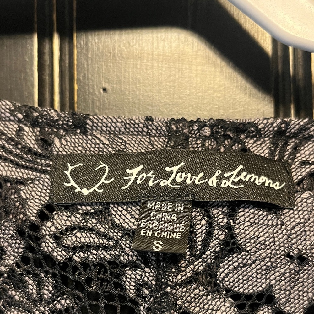 For Love And Lemons Theodora Floral Lace Dress - Picture 3 of 11